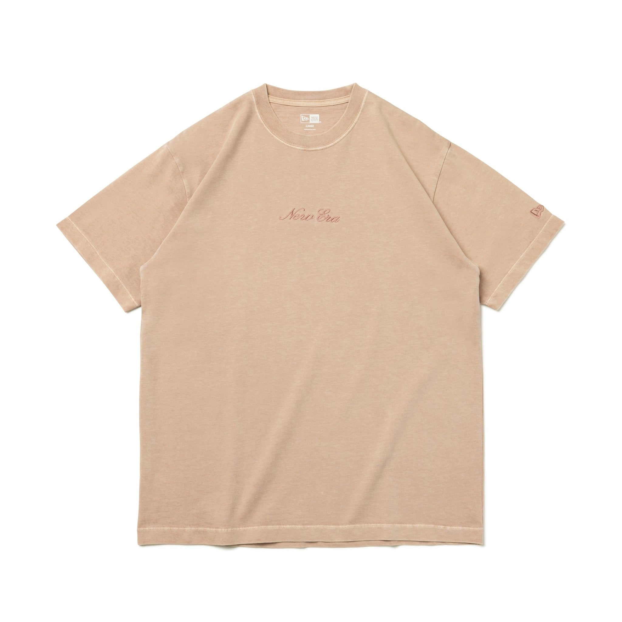 半袖 コットン Tシャツ Script Logo スクリプトロゴ ラスティーピンク レギュラーフィット | ニューエラオンラインストア