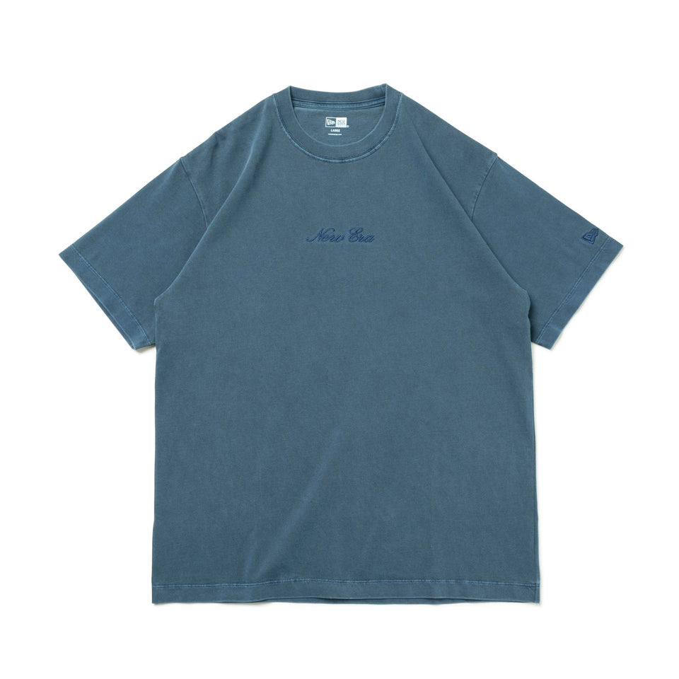 半袖 コットン Tシャツ Script Logo スクリプトロゴ ネイビー レギュラーフィット - 13516782-S | NEW ERA ニューエラ公式オンラインストア