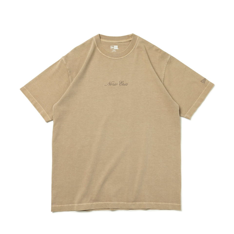 半袖 コットン Tシャツ Script Logo スクリプトロゴ ブラウン レギュラーフィット - 13516783-S | NEW ERA ニューエラ公式オンラインストア