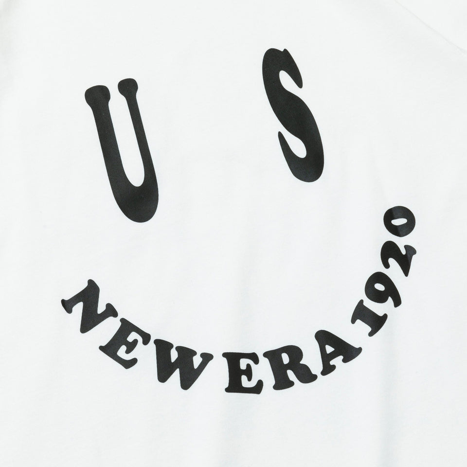 半袖 ポケット コットン Tシャツ Smile US NEW ERA 1920 ホワイト レギュラーフィット - 13516747-S | NEW ERA ニューエラ公式オンラインストア