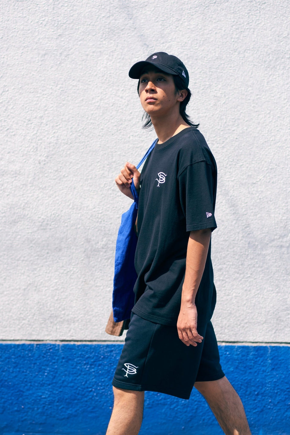 半袖 コットン Tシャツ SOPHNET. ソフネット SPロゴ ブラック リラックスフィット - 12877225-S | NEW ERA ニューエラ公式オンラインストア