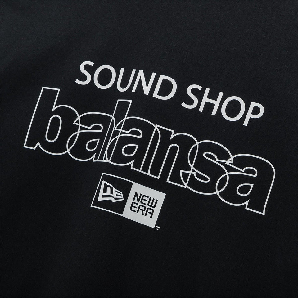 半袖 パフォーマンス Tシャツ SOUND SHOP balansa キャップテーブル ブラック - 13870626-S | NEW ERA ニューエラ公式オンラインストア