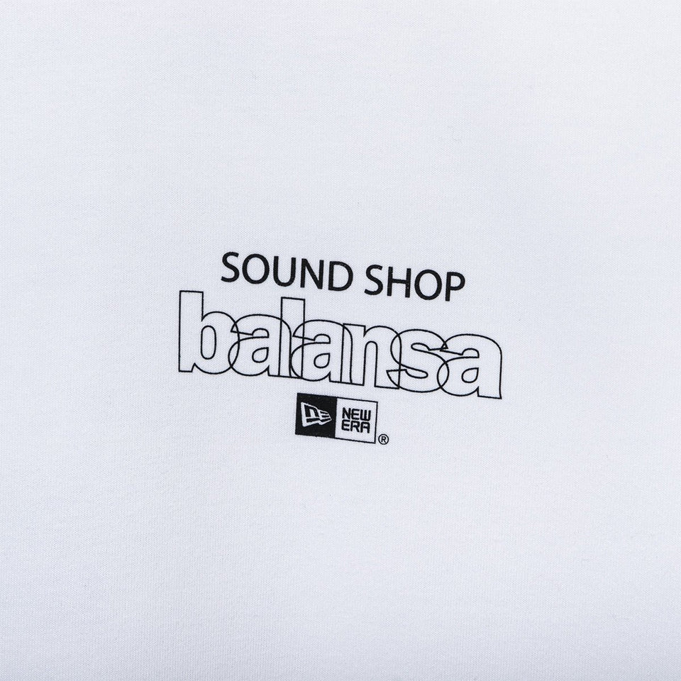 半袖 パフォーマンス Tシャツ SOUND SHOP balansa ブランドロゴ ホワイト - 13870627-S | NEW ERA ニューエラ公式オンラインストア