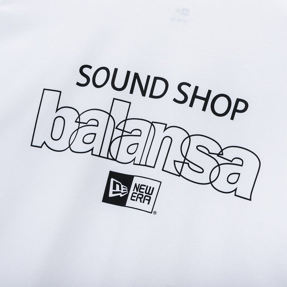 半袖 パフォーマンス Tシャツ SOUND SHOP balansa ブランドロゴ ホワイト - 13870627-S | NEW ERA ニューエラ公式オンラインストア