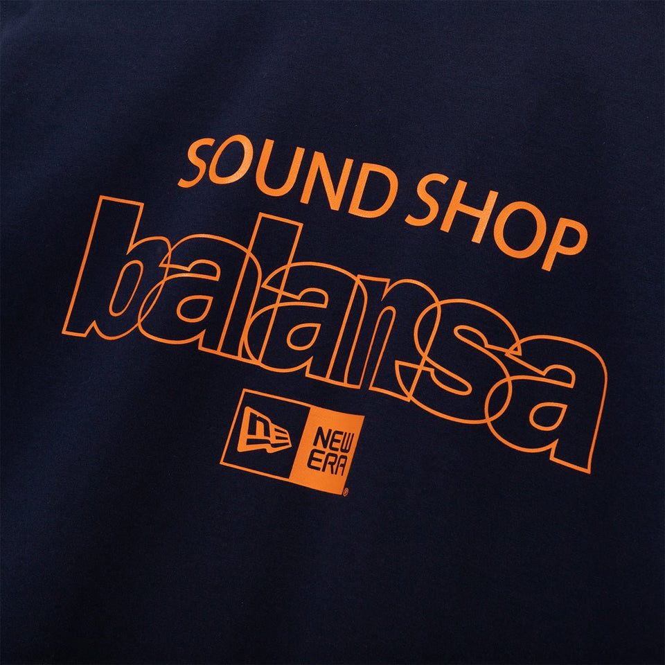 半袖 パフォーマンス Tシャツ SOUND SHOP balansa ブランドロゴ ネイビー - 13870628-S | NEW ERA ニューエラ公式オンラインストア
