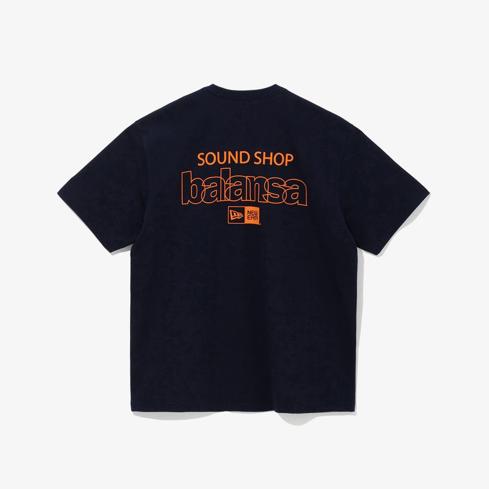 半袖 パフォーマンス Tシャツ SOUND SHOP balansa ブランドロゴ ネイビー - 13870628-S | NEW ERA ニューエラ公式オンラインストア
