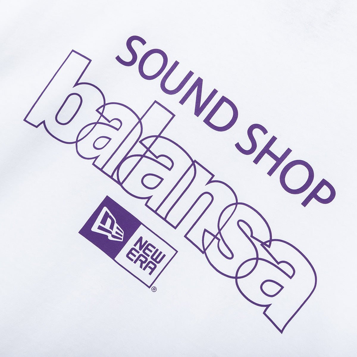 長袖 Tシャツ SOUND SHOP balansa ブランドロゴ ホワイト 7