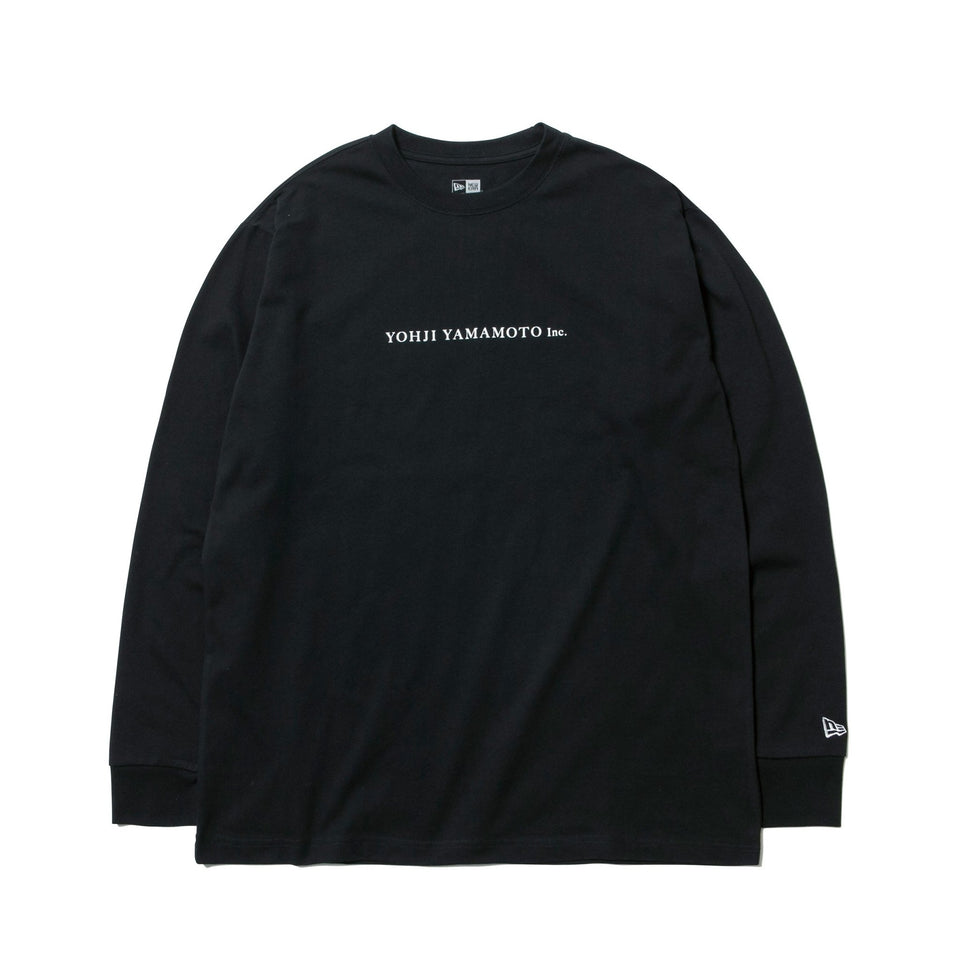 長袖 コットン Tシャツ SS20 Yohji Yamamoto Inc. ブラック - 12372723-S | NEW ERA ニューエラ公式オンラインストア