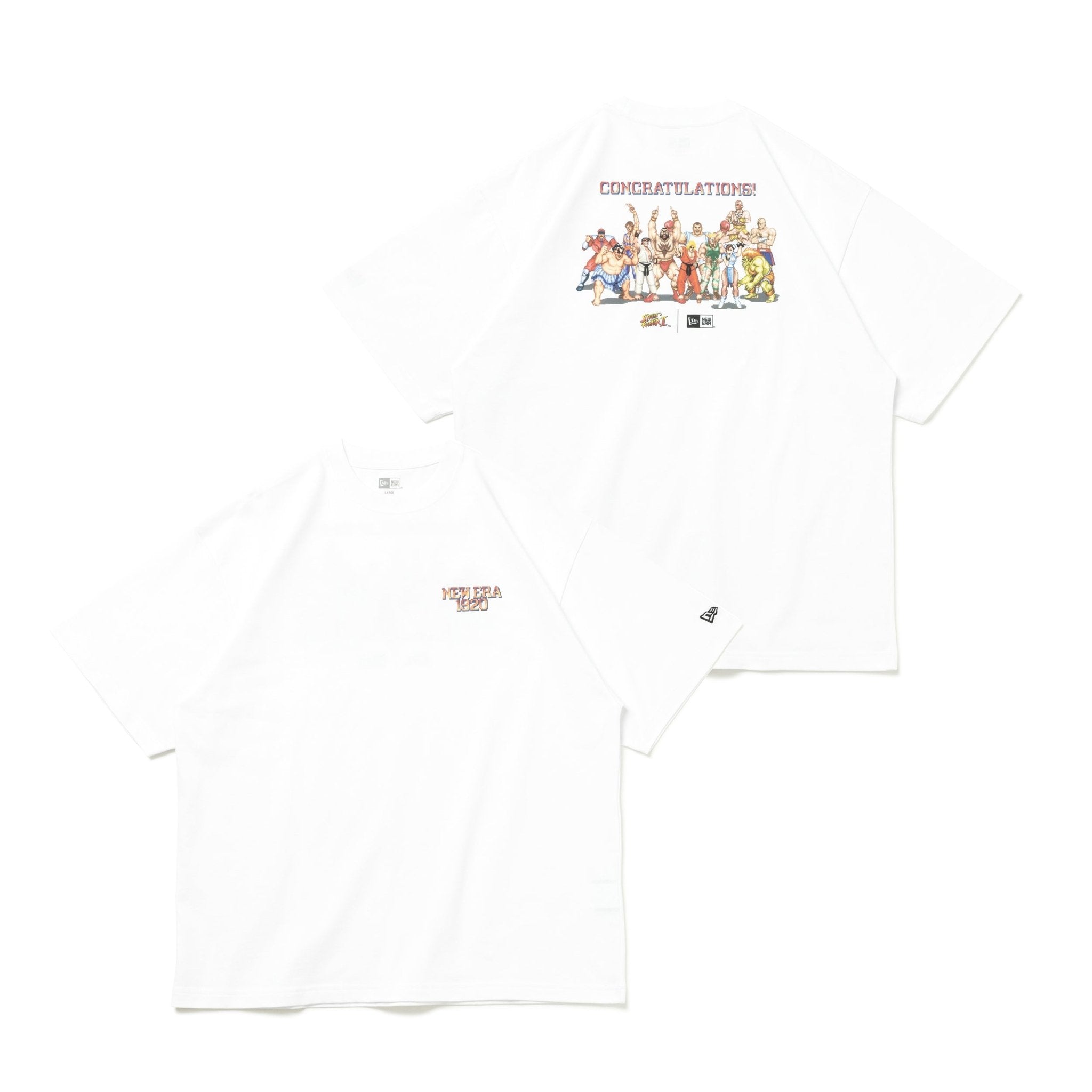 半袖 オーバーサイズド コットン Tシャツ STREET FIGHTER II