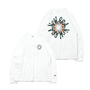 長袖 コットン Tシャツ Swirl Logo ホワイト レギュラーフィット - 13330937-S | NEW ERA ニューエラ公式オンラインストア