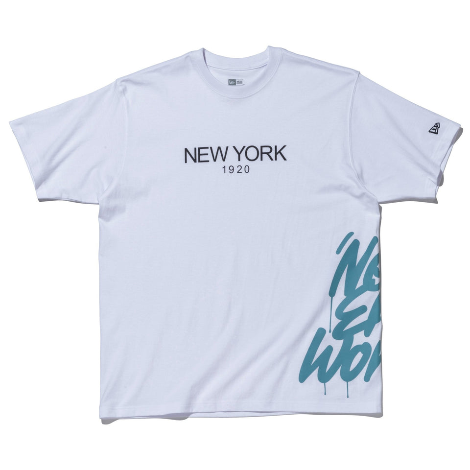 半袖 コットン Tシャツ Tagging タギング ホワイト リラックスフィット - 13330868-S | NEW ERA ニューエラ公式オンラインストア