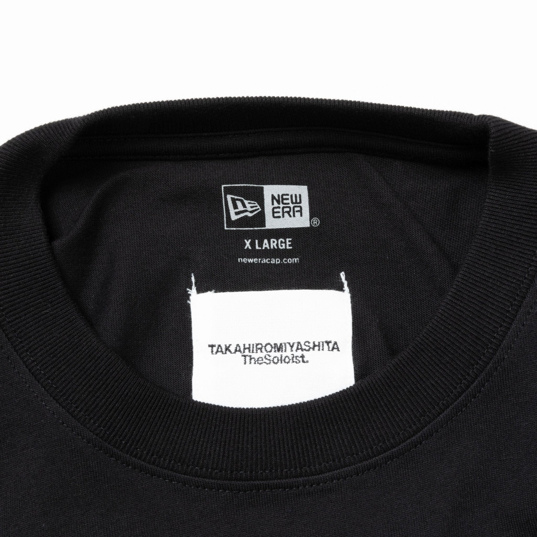 長袖 コットン Tシャツ TAKAHIROMIYASHITATheSoloist. SS24 ブラック レギュラーフィット 5