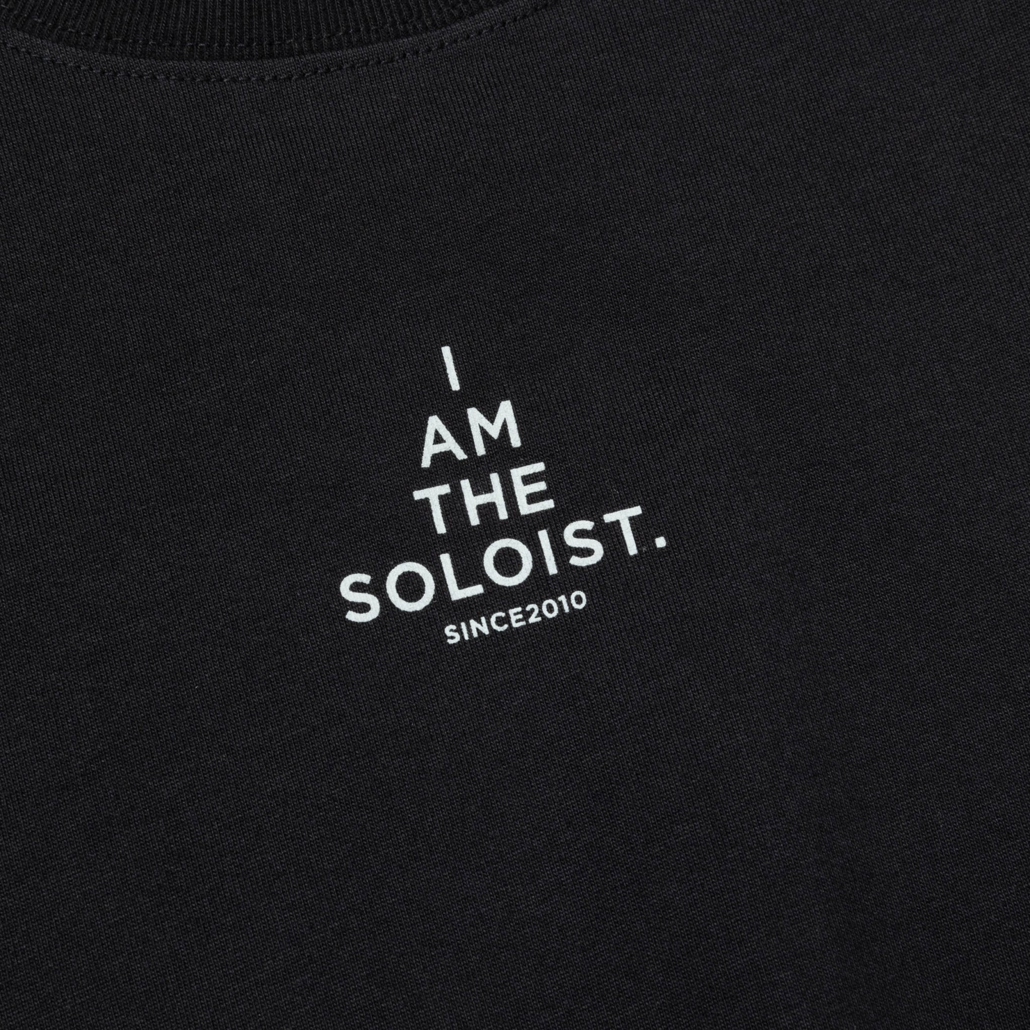 長袖 コットン Tシャツ TAKAHIROMIYASHITATheSoloist. SS24 ブラック レギュラーフィット 4