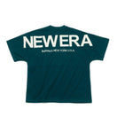 半袖 オーバーサイズド ドロップショルダー Tシャツ The Origin ネイビー × グレージュ - 13516726-S | NEW ERA ニューエラ公式オンラインストア