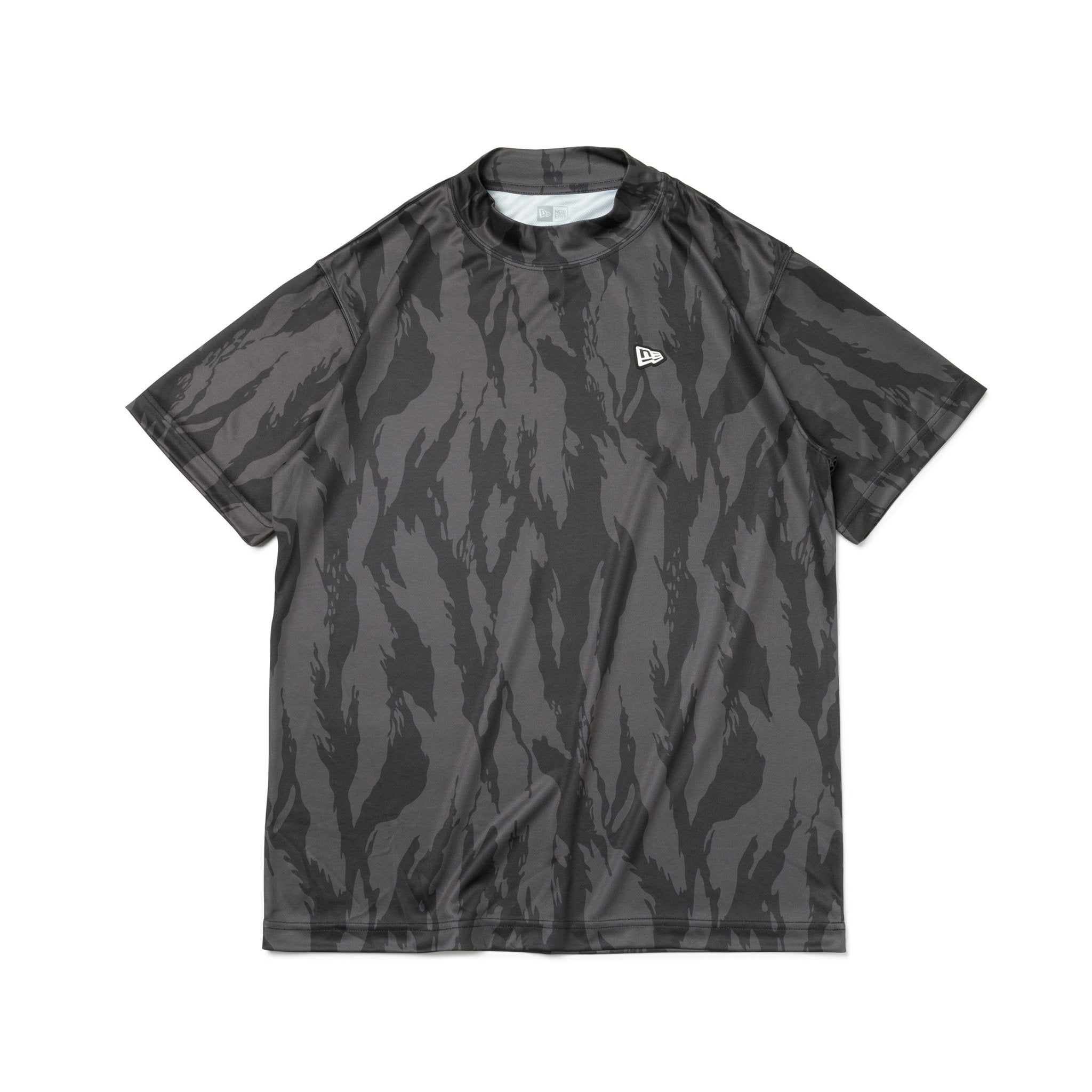 半袖 ミッドネック Tシャツ Tiger Stripe Camo タイガー