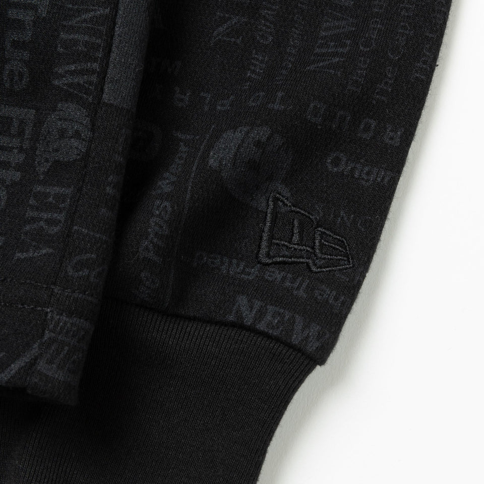 【ゴルフ】 ハイカラー 長袖 パフォーマンス Tシャツ Tonal Logo アーカイブロゴ ブラック - 13762728-S | NEW ERA ニューエラ公式オンラインストア