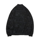 【ゴルフ】 ハイカラー 長袖 パフォーマンス Tシャツ Tonal Logo アーカイブロゴ ブラック - 13762728-S | NEW ERA ニューエラ公式オンラインストア