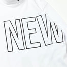 【ゴルフ】長袖 ハイカラーネック パフォーマンス Tシャツ Two Face Big Logo ホワイト - 13331027-S | NEW ERA ニューエラ公式オンラインストア