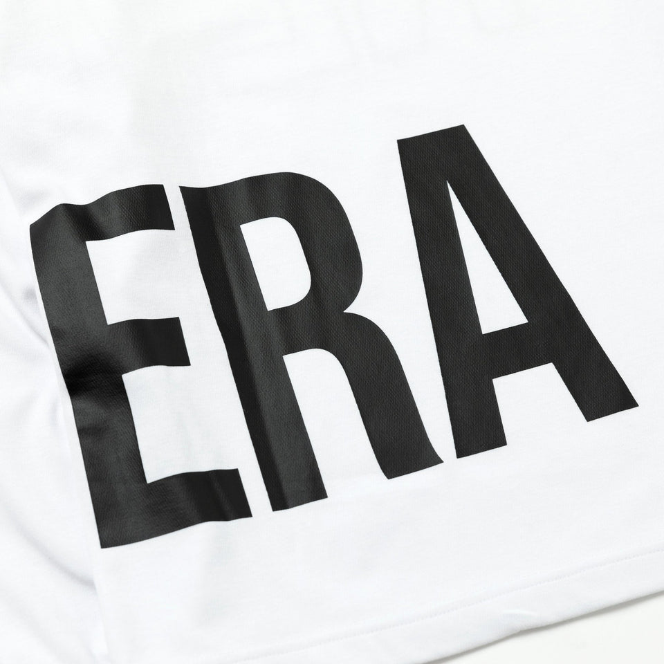 【ゴルフ】長袖 ハイカラーネック パフォーマンス Tシャツ Two Face Big Logo ホワイト - 13331027-S | NEW ERA ニューエラ公式オンラインストア