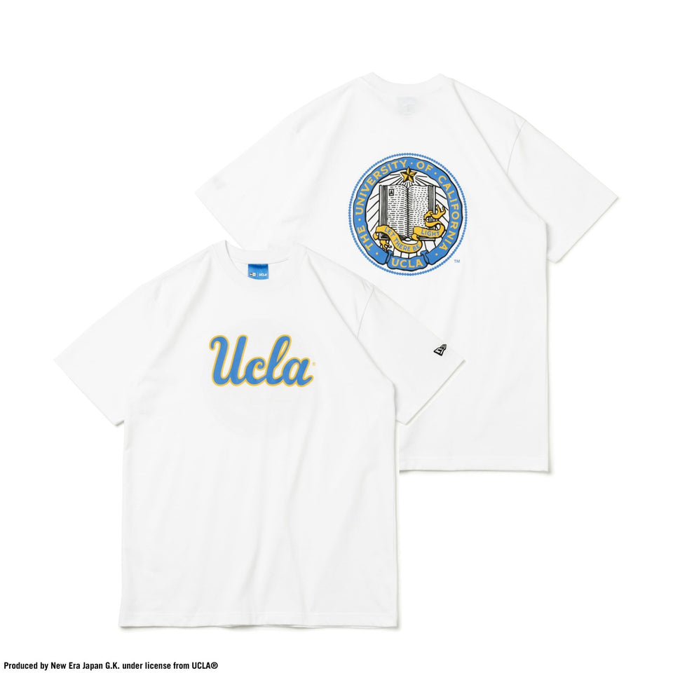 半袖 コットン Tシャツ UCLA キャンパスロゴ ホワイト レギュラー
