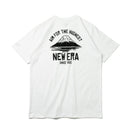 半袖 コットン Tシャツ USコットン Aim For The Highest ホワイト レギュラーフィット 【ニューエラ アウトドア】 - 13061529-S | NEW ERA ニューエラ公式オンラインストア