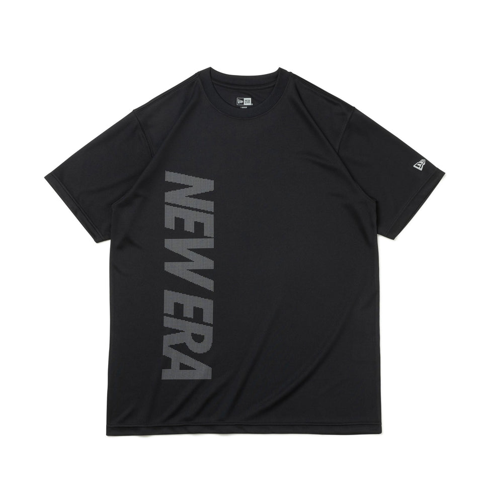 半袖 テック Tシャツ Vertical Dot Logo ブラック【 Performance Apparel 】 - 14121958-S | NEW ERA ニューエラ公式オンラインストア