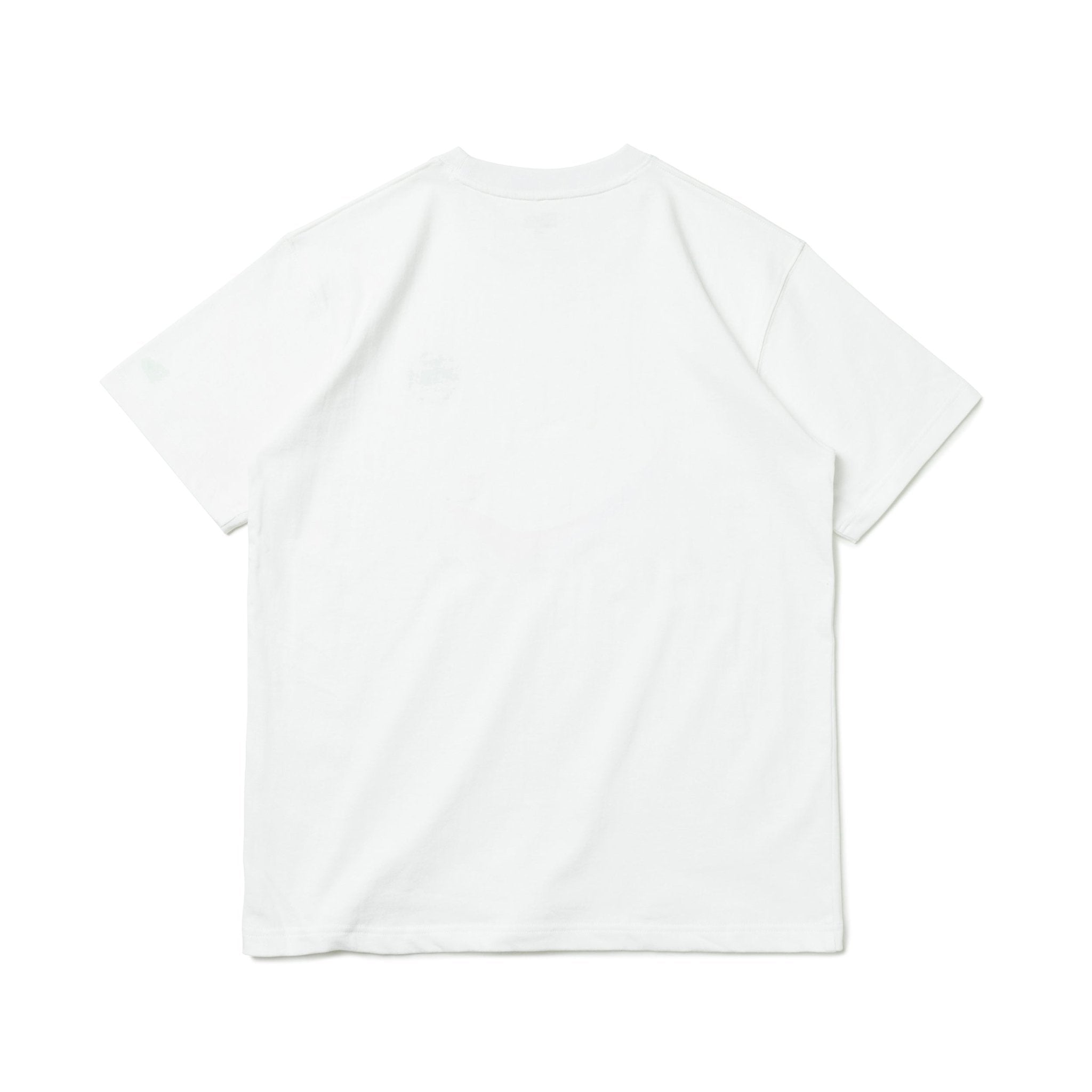 半袖 コットン Tシャツ Visor Sticker Mini バイザーステッカー ホワイト/ブラック レギュラーフィット 2