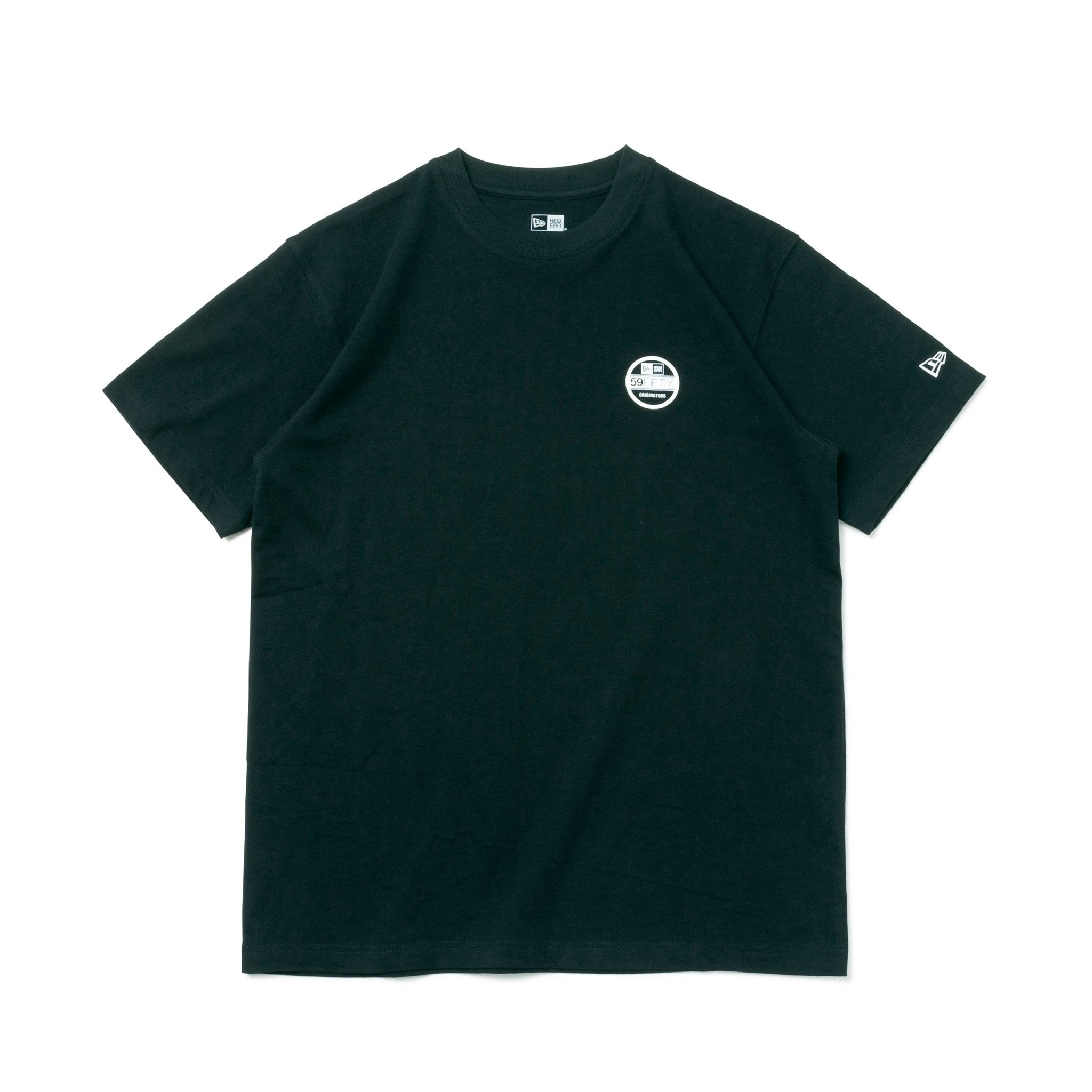 半袖 コットン Tシャツ Visor Sticker Mini バイザーステッカー ブラック/ホワイト レギュラーフィット