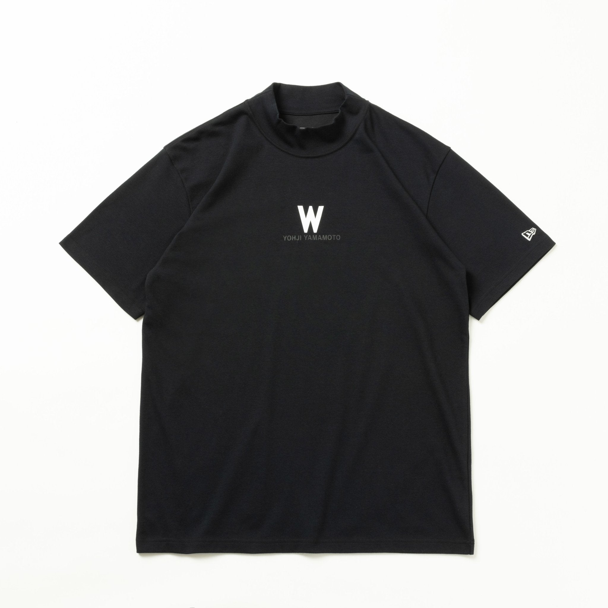 半袖 ミドルネック パフォーマンスTシャツ WILDSIDE YOHJI YAMAMOTO ブラック