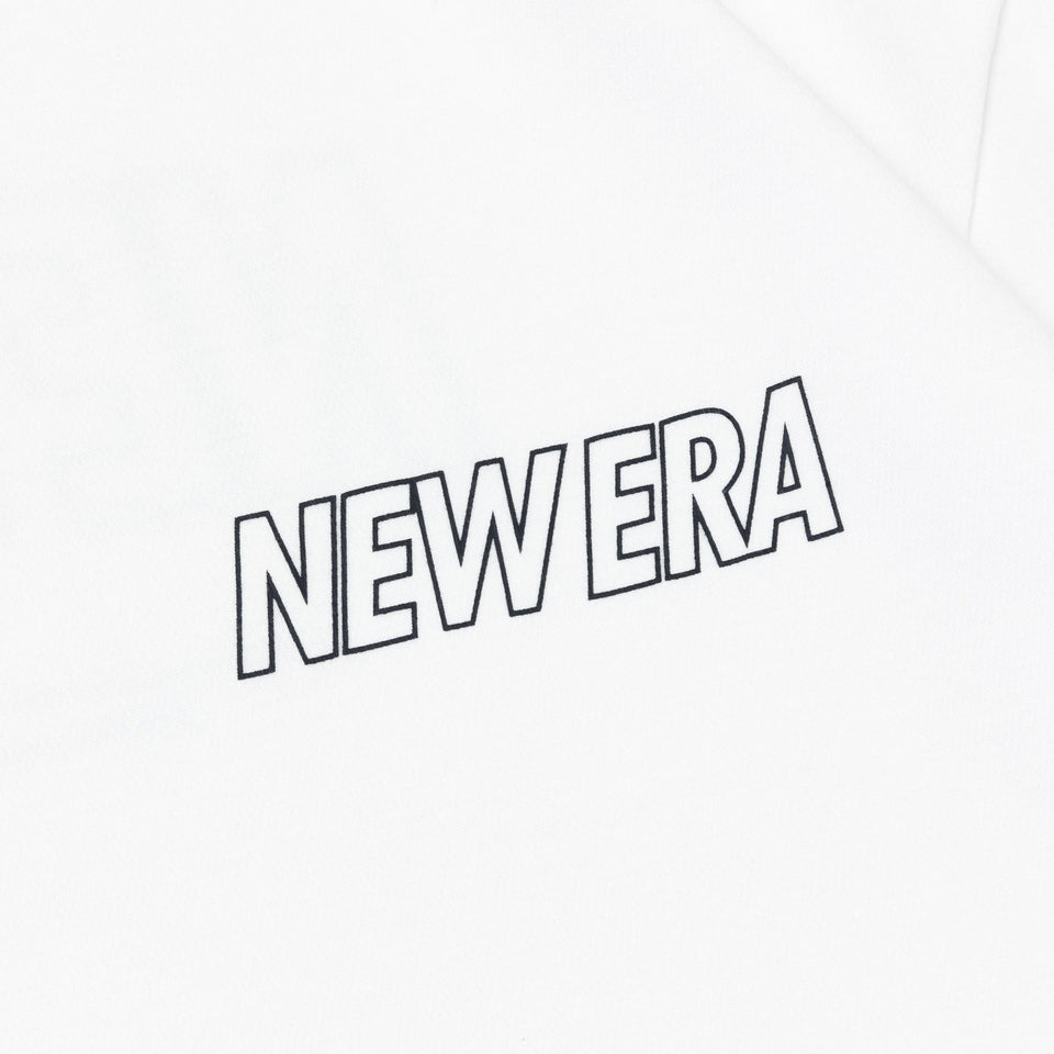 半袖 オーバーサイズド パフォーマンス Tシャツ Word Mark Logo ホワイト × トリコロール【 Performance Apparel 】 - 14121971-S | NEW ERA ニューエラ公式オンラインストア