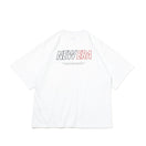 半袖 オーバーサイズド パフォーマンス Tシャツ Word Mark Logo ホワイト × トリコロール【 Performance Apparel 】 - 14121971-S | NEW ERA ニューエラ公式オンラインストア