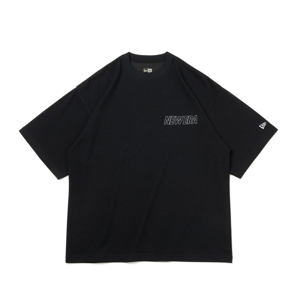 半袖 オーバーサイズド パフォーマンス Tシャツ Word Mark Logo ブラック × グレー【 Performance Apparel 】 - 14121973-S | NEW ERA ニューエラ公式オンラインストア