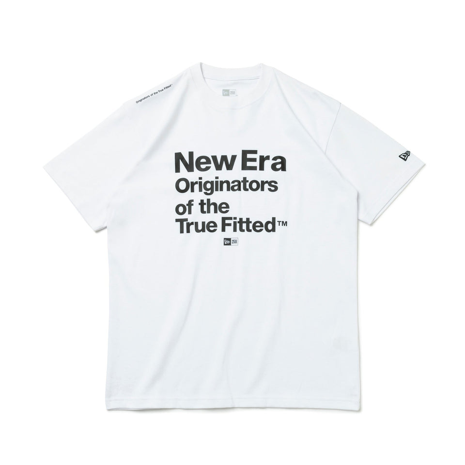 半袖 パフォーマンス Tシャツ Wordmark & Originators ホワイト/ブラック レギュラーフィット - 13516699-S | NEW ERA ニューエラ公式オンラインストア