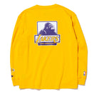長袖 コットン Tシャツ XLARGE x NBA ロサンゼルス・レイカーズ イエロー レギュラーフィット - 13113527-S | NEW ERA ニューエラ公式オンラインストア