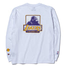 長袖 コットン Tシャツ XLARGE x NBA ロサンゼルス・レイカーズ ホワイト レギュラーフィット - 13113528-S | NEW ERA ニューエラ公式オンラインストア