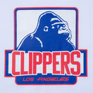 長袖 コットン Tシャツ XLARGE x NBA ロサンゼルス・クリッパーズ ホワイト レギュラーフィット - 13113529-S | NEW ERA ニューエラ公式オンラインストア