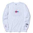 長袖 コットン Tシャツ XLARGE x NBA ロサンゼルス・クリッパーズ ホワイト レギュラーフィット - 13113529-S | NEW ERA ニューエラ公式オンラインストア