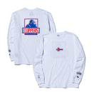 長袖 コットン Tシャツ XLARGE x NBA ロサンゼルス・クリッパーズ ホワイト レギュラーフィット - 13113529-S | NEW ERA ニューエラ公式オンラインストア