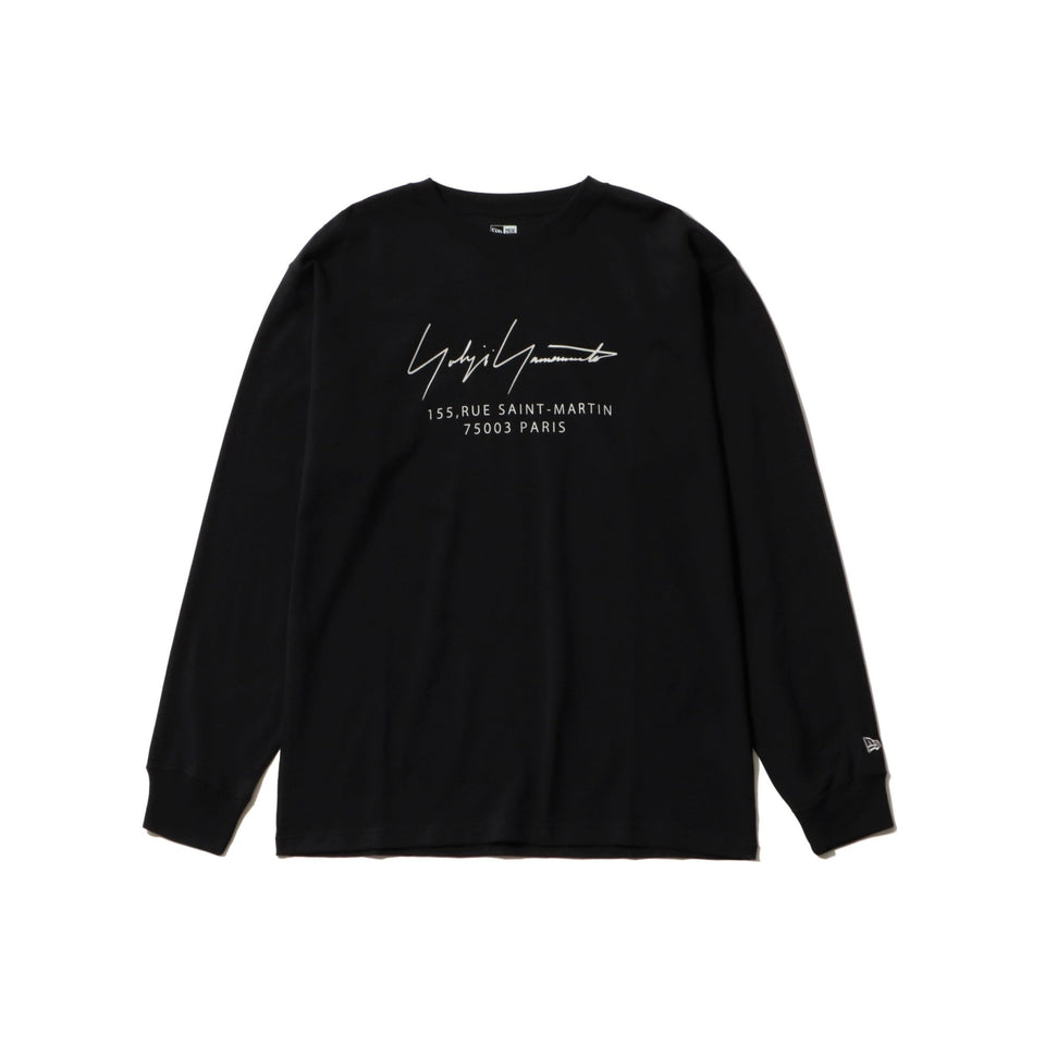 長袖 コットン Tシャツ Yohji Yamamotoメンズ