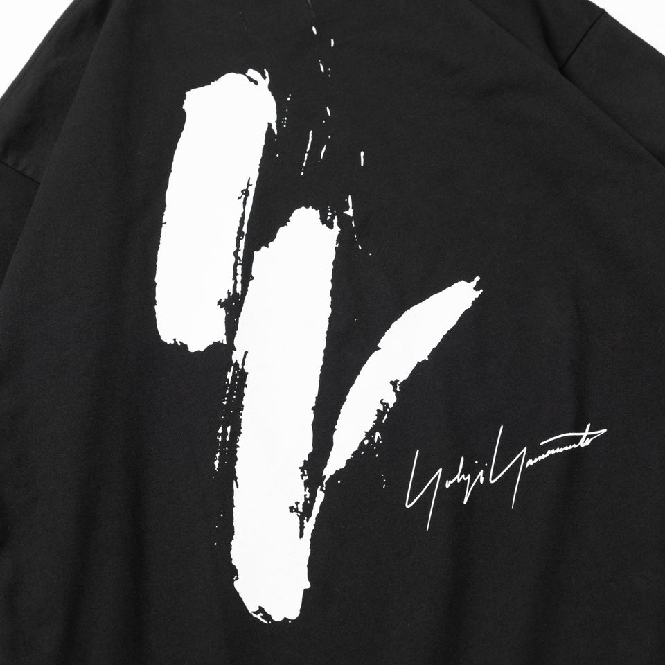 オーバーサイズド 長袖 コットン Tシャツ Yohji Yamamoto FW23 シグネチャーロゴ Yモチーフ ブラック - 13747698-S | NEW ERA ニューエラ公式オンラインストア
