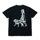 コットン Tシャツ Yohji Yamamoto SS20 ウォークドッグ ブラック レギュラーフィット - 12372721-S | NEW ERA ニューエラ公式オンラインストア