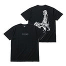 コットン Tシャツ Yohji Yamamoto SS20 ウォークドッグ ブラック レギュラーフィット - 12372721-S | NEW ERA ニューエラ公式オンラインストア