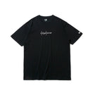 半袖 コットン Tシャツ Yohji Yamamoto SS21 シグネチャーロゴ ブラック レギュラーフィット - 12736992-S | NEW ERA ニューエラ公式オンラインストア