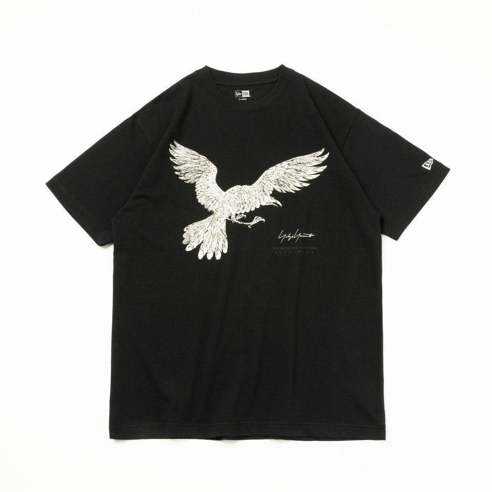 半袖 コットン Tシャツ Yohji Yamamoto SS22 CROW レギュラーフィット - 13056260-S | NEW ERA ニューエラ公式オンラインストア