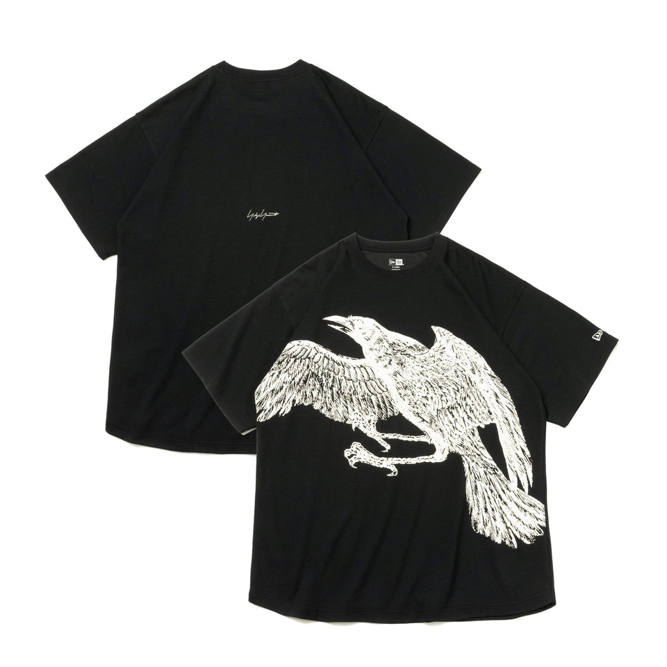 半袖 オーバーサイズド パフォーマンス Tシャツ Yohji Yamamoto SS22 CROW - 13056263-S | NEW ERA ニューエラ公式オンラインストア