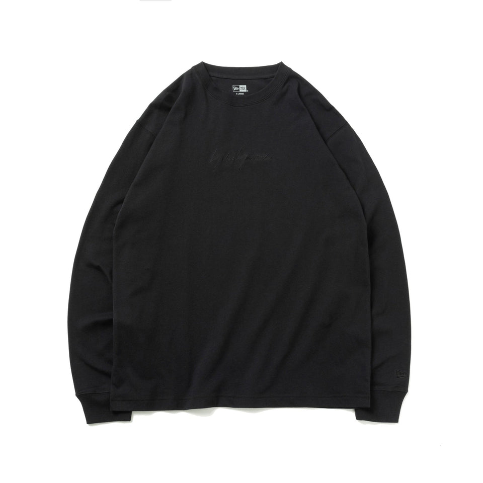 長袖 コットン Tシャツ Yohji Yamamoto SS23 ダリア ブラック レギュラーフィット - 13505588-S | NEW ERA ニューエラ公式オンラインストア