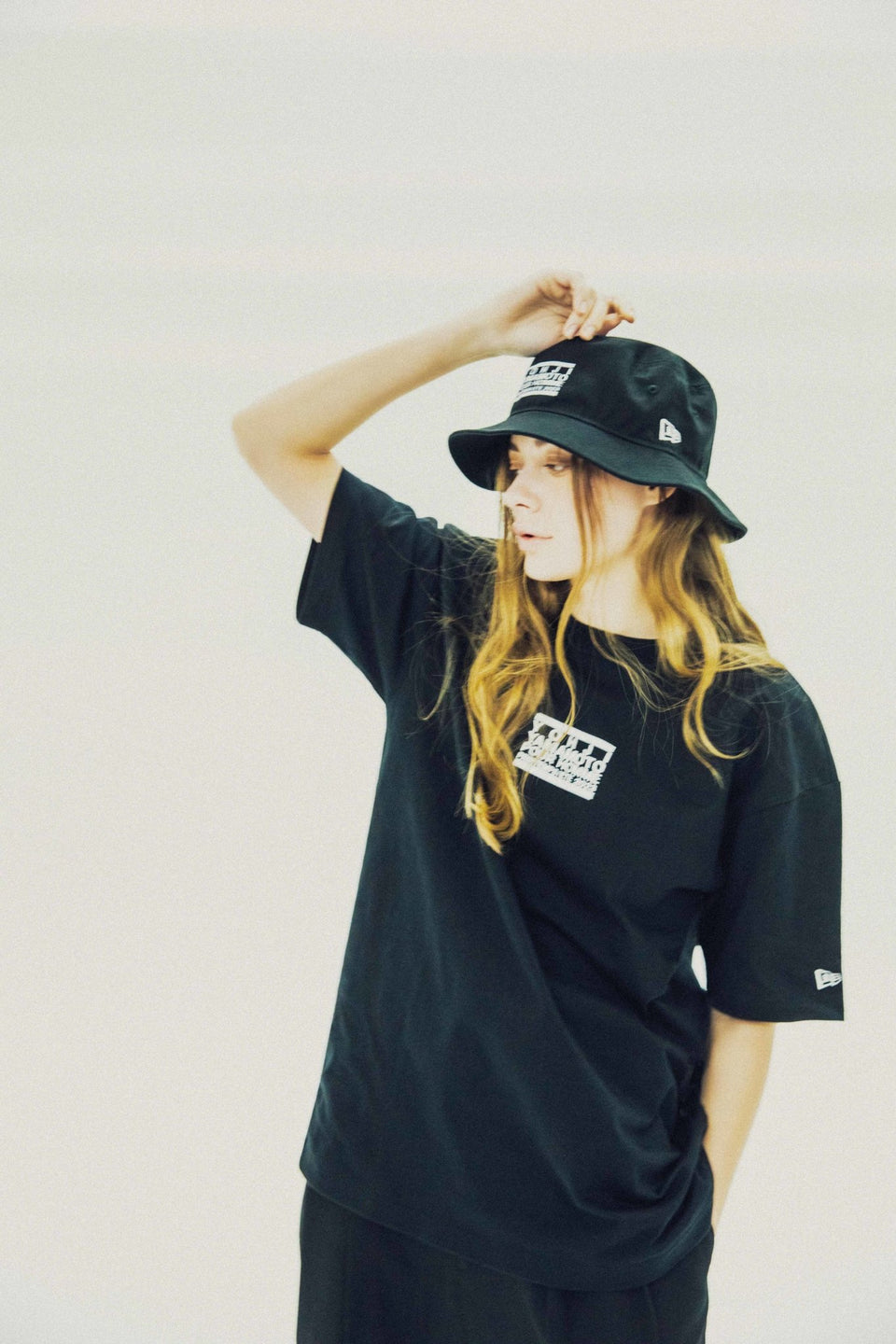 yohjiyamamoto × new era のコラボレーションTシャツ。購入を検討しております