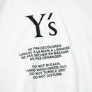 半袖 コットン Tシャツ Y's SS24 ホワイト レギュラーフィット - 13935183-S | NEW ERA ニューエラ公式オンラインストア