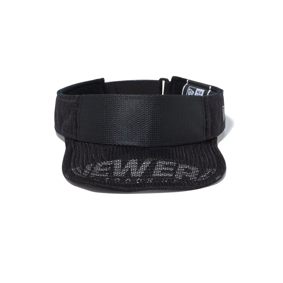 サンバイザー Tech Multi Mesh リフレクターロゴ ブラック 【ニューエラアウトドア】 - 13516170-OSFM | NEW ERA ニューエラ公式オンラインストア