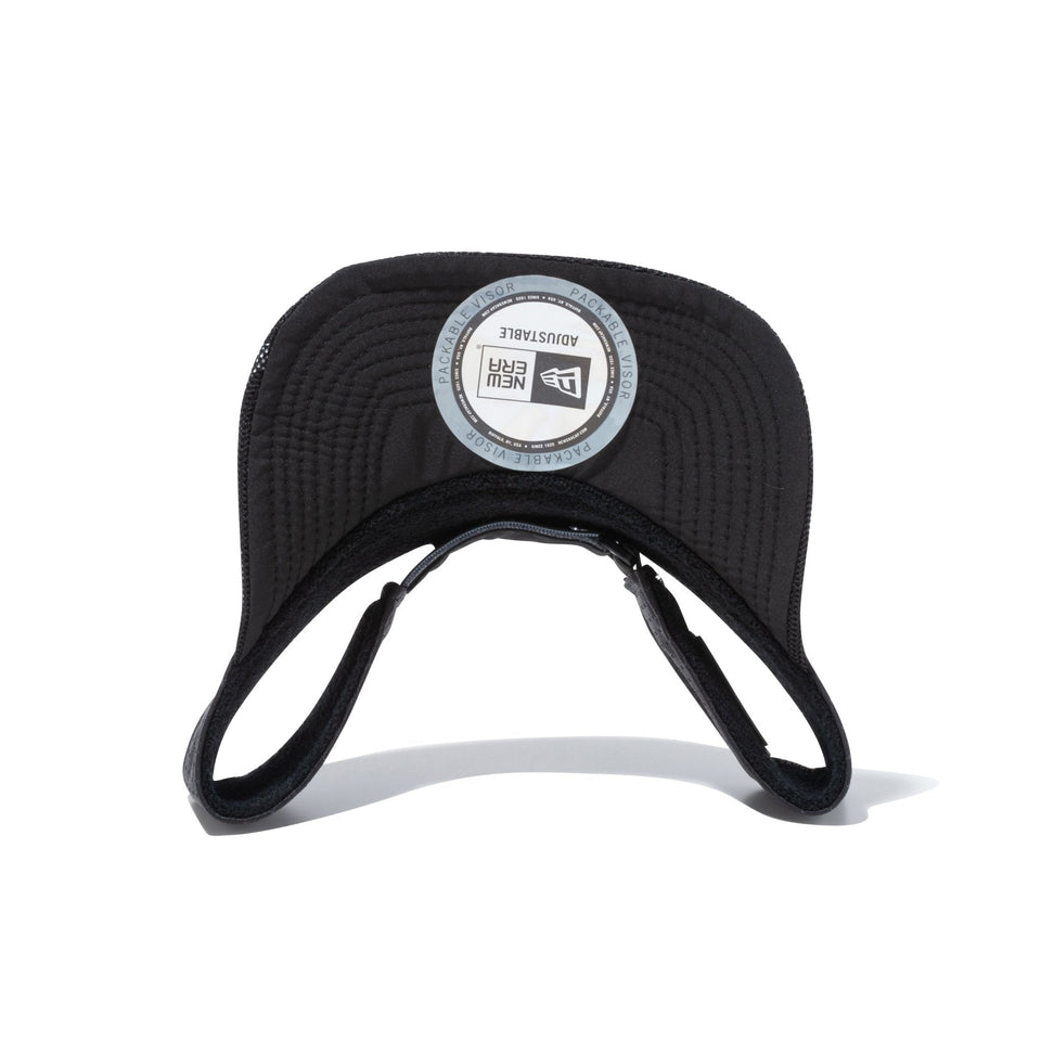 サンバイザー Tech Multi Mesh リフレクターロゴ ブラック 【ニューエラアウトドア】 - 13516170-OSFM | NEW ERA ニューエラ公式オンラインストア